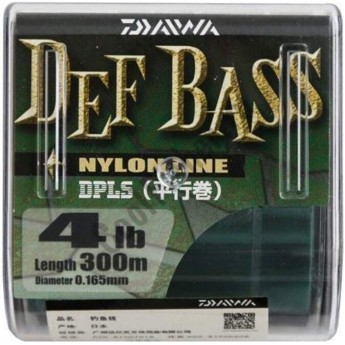 Монолеска DAIWA DEF BASS NYLON 5LB-300 5252 Монолеска DAIWA DEF BASS NYLON 5LB-300 5252