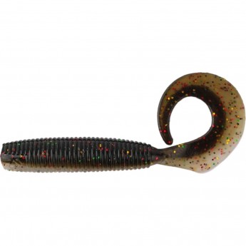 Приманка DAIWA Bait junkie 4" grub red bait glow Приманка DAIWA Bait junkie 4" grub red bait glow